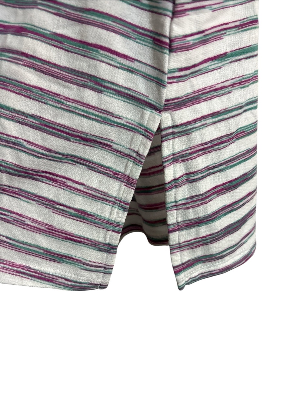 Westbound Striped V-neck Tee - Picture 3 of 5